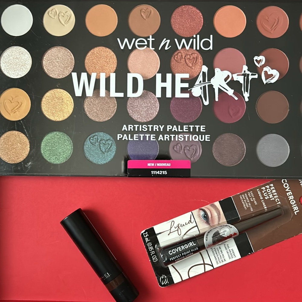 Wild at Heart/Cover girl/ Rimmel make up 🔥